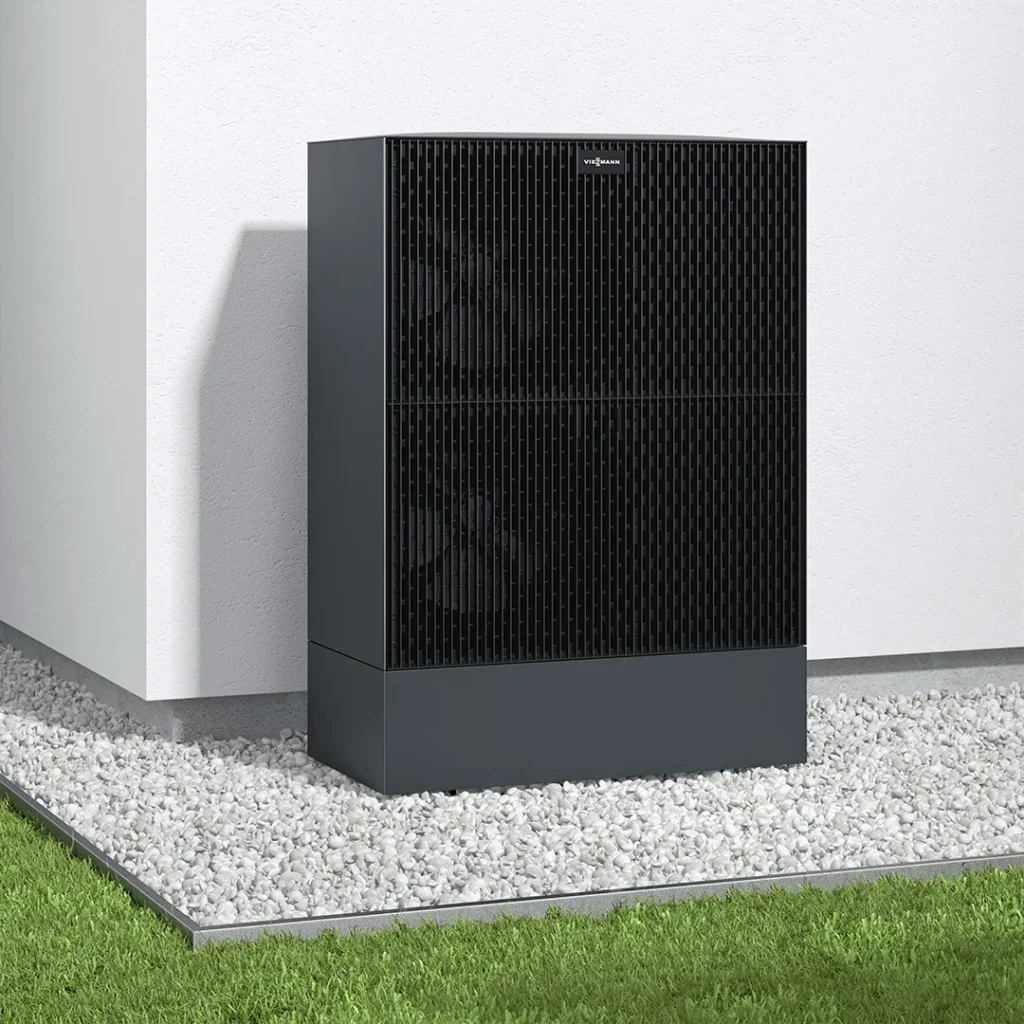 Wärmepumpe, die von der Fördergarantie von Energiegestalter für Viessmann Geräte profitiert hat.